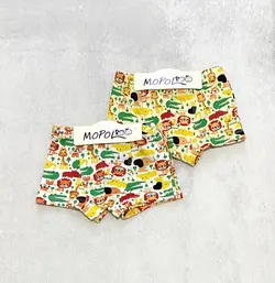 شورت پسرانه حیوانات: پک دوتایی