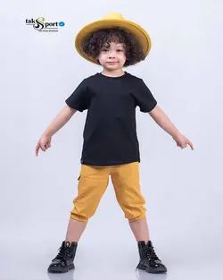 ست تیشرت و شلوارک اسپورت آراز (محرمی)