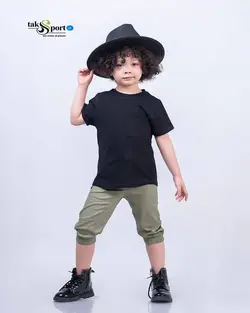 ست تیشرت و شلوارک اسپورت آراز (محرمی)