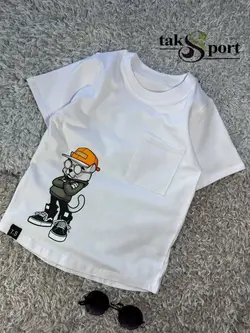 تیشرت تک رنگ سفید
