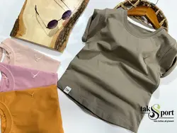 بلوز تک رنگ ساده تک اسپورت