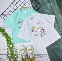 تیشرت لانگ دخترانه خرسی