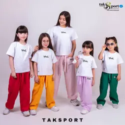 ست کراپ و شلوار دخترانه پاندا