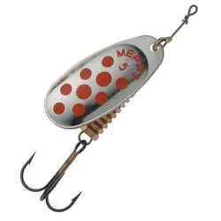 لانسه ماهیگیری نقره ای خال قرمز COMET سایز 5 – 11 گرمی مپس