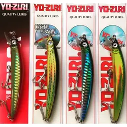 لور ماهیگیری یوزوری YO-ZURI CRYSTAL MINNOW (F) 90mm