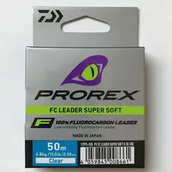 لیدر ماهیگیری فلور کربن دایوا DAIWA PROREX 100% FLUOROCARBON LEADER