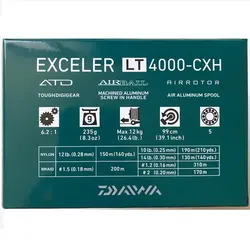 چرخ ماهیگیری دایوا Daiwa Exceler LT CXH 4000