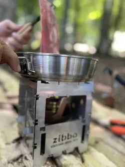 زیبوباکس لولایی استنلس استیل مدل Z1 (ضد زنگ گرید 304) ZIBBO