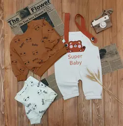 بیلر و بلوز بچگانه Super baby