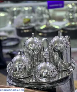 ست کتری و قوری و قهوه خوری کرکماز مدل Pera A280