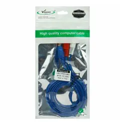 کابل 1 به 2 صدا 1.5 متری  مدل PV-K862