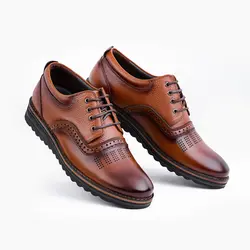 کفش چرم مردانه کلاسیک بندی کد121