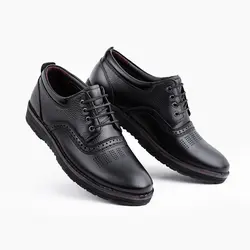 کفش چرم مردانه کلاسیک بندی کد121