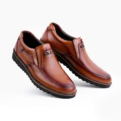 کفش چرم مردانه کلاسیک کشی کد120