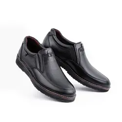 کفش چرم مردانه کلاسیک کشی کد120