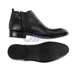 نیم بوت چرم مردانه مجلسی کد 117