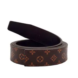 تسمه کمربند مردانه طرح لویی ویتون قهوه ای KT1424IN