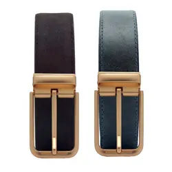 کمربند مردانه قلابدار چرم صنعتی 3.4 سانت KT602IN-1