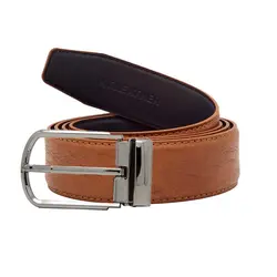 کمربند مردانه قلابدار چرم صنعتی 2-KT598IN