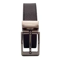 کمربند قلابدار مردانه چرخشی مردانه دورو KT592IN