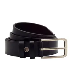 کمربند مردانه قلابدار دوختی طبیعی KT296.1NU