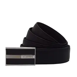 کمربند مردانه پلاکی KT750IN700