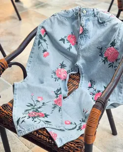 شلوار جین بگ rose