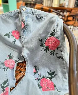 شلوار جین بگ rose