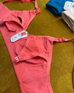 سوتین نخی لاکرا شیردهی اعلا کد ۲۸۹ مارک معتبر لعیا(جین ۱۲تایی)