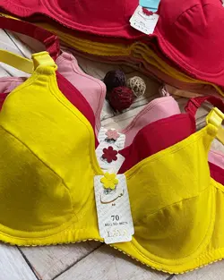 سوتین فنردار پد دار زنانه سوپرنخ مارک معتبر لعیا(جین ۱۲تایی)