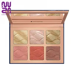پالت رژگونه و هایلایتر گلو اند بلاش کارکتر شماره 003| Character Glow and Blush palette cbh003