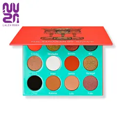 پالت سایه چشم 12 رنگ جویاس |juvia’s the saharan 12 color eyeshadow palette