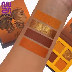 سایه چشم 4تایی د ربل هانی جویاس پلیس |juvia’s place color is the rebel haney