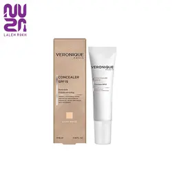 کانسیلر spf15 ورونیک با خواص روشن کنندگی و جوانسازی 15میل رنگ نچرال بژ | Veronique Concealer spf15 Natural beige 15ml