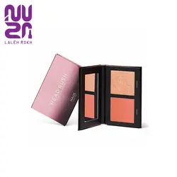 هایلایتر و رژگونه هاوس لابراتوریز رنگ انتیمد / این تاکسیکیت | Haus Laboratories Head Rush Blush and Highlighter Duo – Untamed \ intoxicate