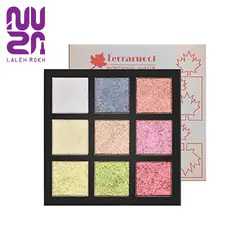 پالت هایلایتر هولوگرافیک فراروسی شماره 02 | Ferrarucci Professional Makeup Holographic Palette Highlighter – 02