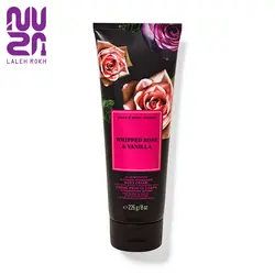 کرم بدن گلاب و وانیل بث اند بادی 226 گرم |bath and body whipped rose and vanilla body cream 226g