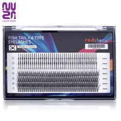 پالت میکس پری دریایی و اسپایکی از سایز 11 تا 14 رد چری| Red cherry Mermaid and squirrel mix palette from size 11 to 14