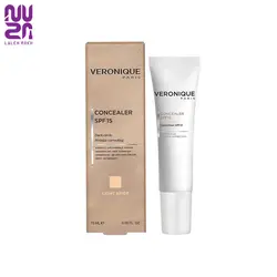 کانسیلر spf15 ورونیک با خواص روشن کنندگی و جوانسازی 15 میل رنگ بژ روشن | VERONIQUE concealer spf15 light beige 15ml