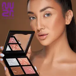 پالت هایلایتر چهار رنگ فوراور52 دزرت گلو شماره 3 | Forever52 Desert Glow Highlighter Palette – DGH003