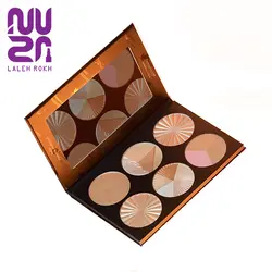 پالت هایلایتر و کانتور 6 رنگ فراروسی | Ferrarucci highlighter and contour palette