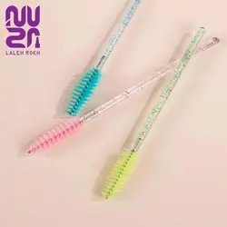 بسته 50 عددی براش مژه دسته گیلتری یک بار مصرف شیگلم | 50Pcs Disposable Handle Eyelash Brush