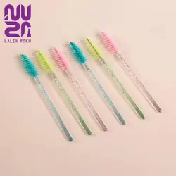بسته 50 عددی براش مژه دسته گیلتری یک بار مصرف شیگلم | 50Pcs Disposable Handle Eyelash Brush