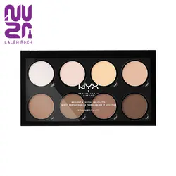 پالت هایلایتر و کانتور پودری نیکس | NYX Professional Make Up Highlight and Contour Pro Palette