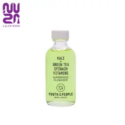 شوینده صورت سوپرفود چای سبز یوث او د پیپل 59 میل ( جدا شده از ست ) | Youth of the people Kale + green tea superfood cleanser 59 ml