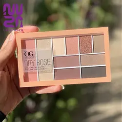 پالت سایه و گونه درای رز او جی | OG dry rose Eye and Cheek palette