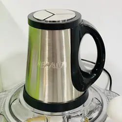 خردکن و غذاساز دو کاسه لیزان 18 تیغه تیتانیوم سیر پاک کن دار