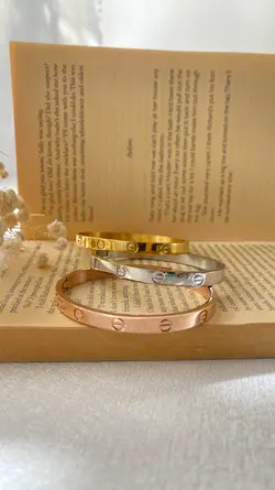 دستبند کارتیه لاو پهن(کد B35)