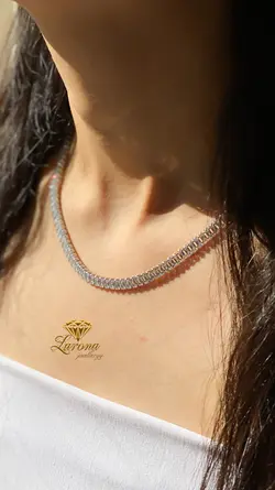 گردنبند تنیسی (کد N4)