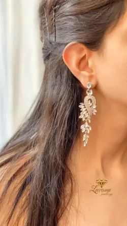 گوشواره جواهری (کد E28)